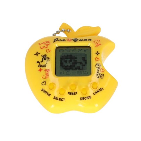 Tamagotchi gra elektroniczna dla dzieci jabłko żółty Kik sp. z o.o. sp. k.