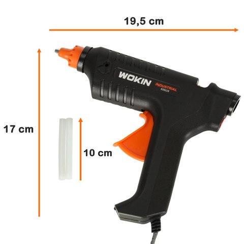 WOKIN Pistolet do kleju klejenia na gorąco 15W + wkłady 11,2mm Kik sp. z o.o. sp. k.