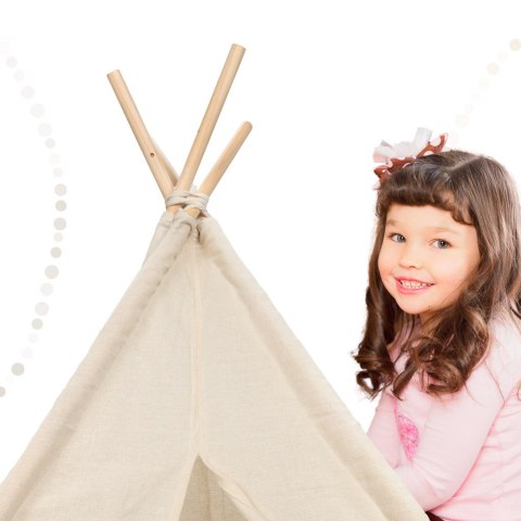 Namiot domek indiański dla dzieci Tipi Wigwam 135cm Kik sp. z o.o. sp. k.