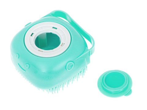 Szczotka silikonowa czyścik myjka do mycia psów kotów z dozownikiem miętowa Kik Sp. z o. o. Sp. k.