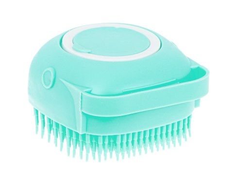 Szczotka silikonowa czyścik myjka do mycia psów kotów z dozownikiem miętowa Kik Sp. z o. o. Sp. k.