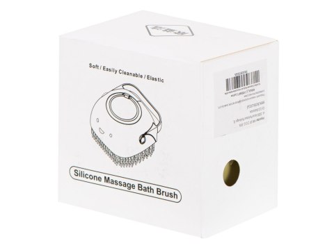 Szczotka silikonowa czyścik myjka do mycia psów kotów z dozownikiem żółta Kik Sp. z o. o. Sp. k.