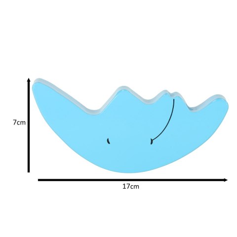 Gra zręcznościowa montessori układanka balansująca klocki drewniane księżyc Kik sp. z o.o. sp. k.
