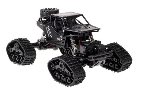 Samochód zdalnie sterowany na pilota RC Rock Crawler 4x4 LHC012 auto 2w1 czarny Kik sp. z o.o. sp. k.