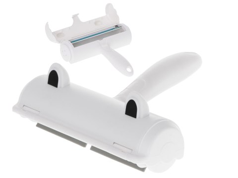 Szczotka wałek rolka do czyszczenia sierści z ubrań tapicerki biała niebieska Kik Sp. z o. o. Sp. k.