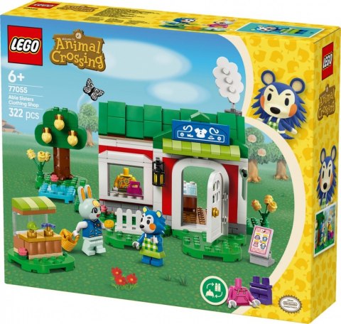 Klocki Animal Crossing 77055 Able Sisters i sklep odzieżowy LEGO