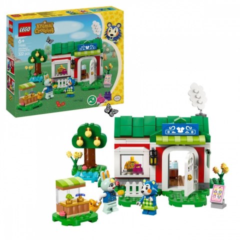 Klocki Animal Crossing 77055 Able Sisters i sklep odzieżowy LEGO