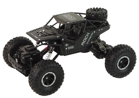 Pojazd RC Rover 1:16 Auto Czarne Zdalnie Sterowane Na Pilot LEAN Toys