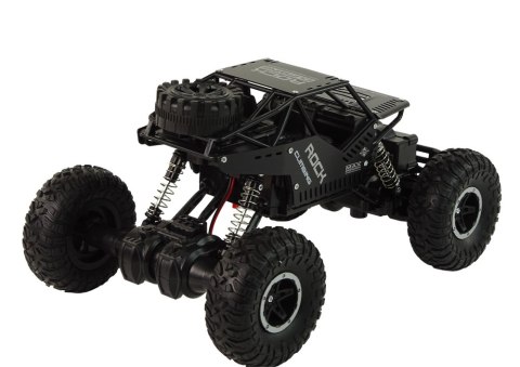 Pojazd RC Rover 1:16 Auto Czarne Zdalnie Sterowane Na Pilot LEAN Toys