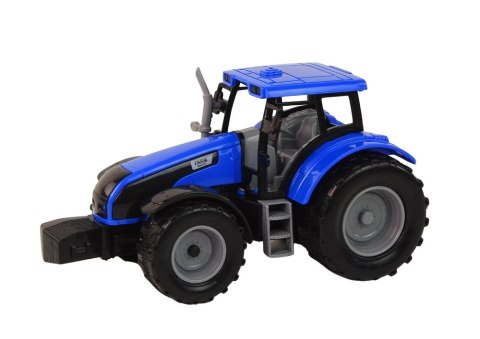 Traktor z Przyczepą Pojazd Rolniczy Farma Niebieski LEAN Toys