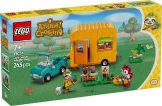 Klocki Animal Crossing 77054 Leif i jego karawan oraz sklep ogrodniczy LEGO