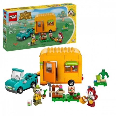 Klocki Animal Crossing 77054 Leif i jego karawan oraz sklep ogrodniczy LEGO