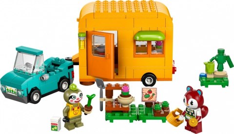 Klocki Animal Crossing 77054 Leif i jego karawan oraz sklep ogrodniczy LEGO