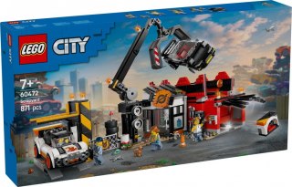 Klocki City 60472 Złomowisko z samochodami LEGO