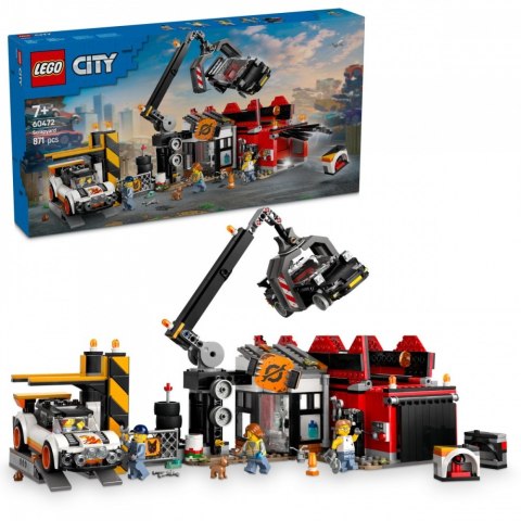 Klocki City 60472 Złomowisko z samochodami LEGO