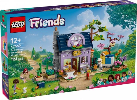 Klocki Friends 42669 Dom pszczelarzy i kwiatowy ogród LEGO