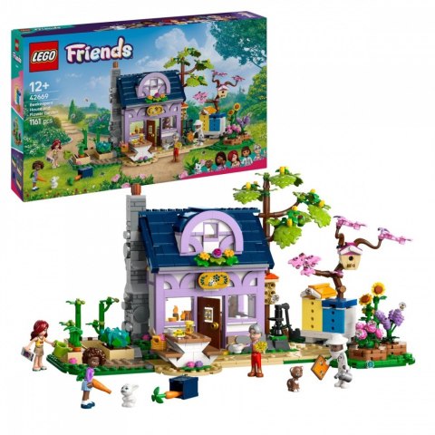 Klocki Friends 42669 Dom pszczelarzy i kwiatowy ogród LEGO
