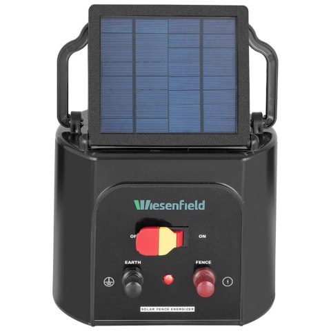 Elektryzator pastuch solarny do ogrodzeń elektrycznych do 15 km 0.8 J WIESENFIELD