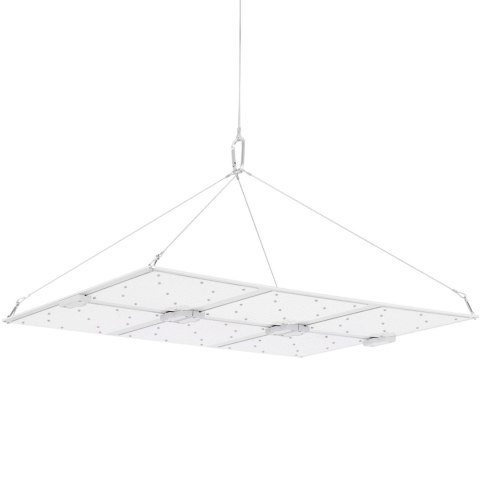 Lampa do uprawy wzrostu roślin pełne spektrum 72 x 60 cm 1404 LED 600 W srebrna Hillvert