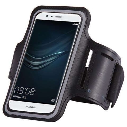 Armband do biegania opaska na ramię na telefon smartfon 6 cali czarny HURTEL