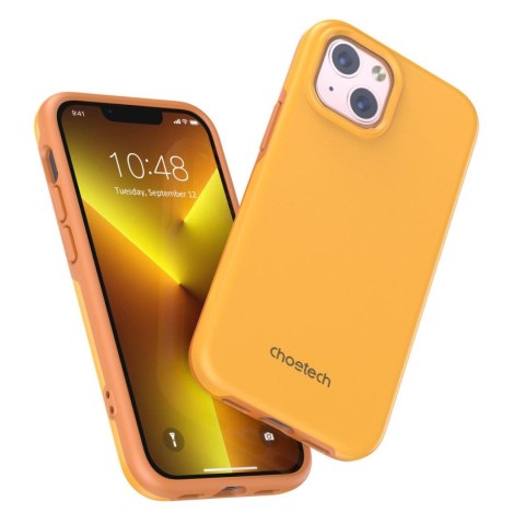 Etui do iPhone 13 MFM Anti-drop case pomarańczowy CHOETECH