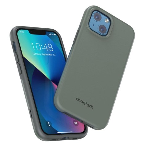 Etui do iPhone 13 MFM Anti-drop case zielony CHOETECH