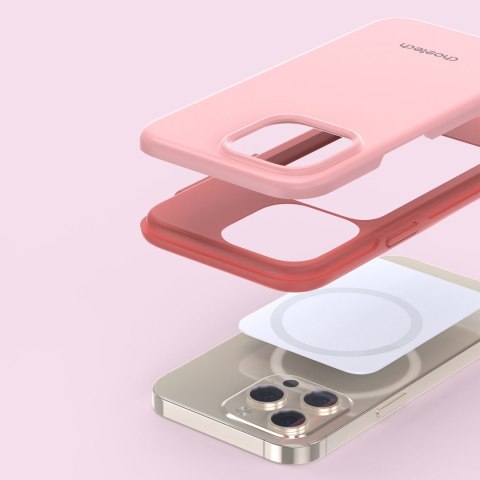 Etui do iPhone 13 Pro MFM Anti-drop case różowy CHOETECH