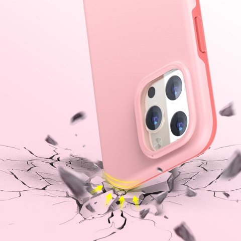 Etui do iPhone 13 Pro MFM Anti-drop case różowy CHOETECH