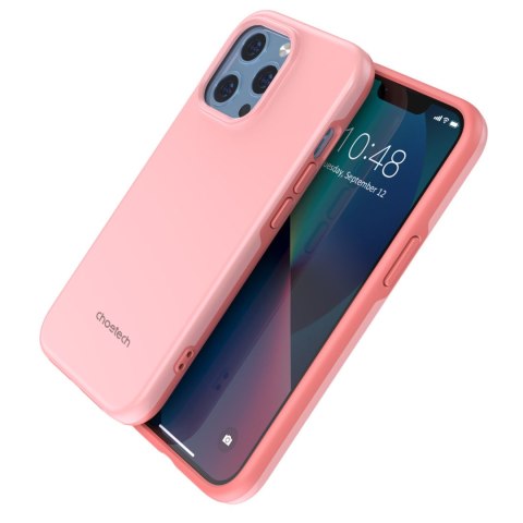 Etui do iPhone 13 Pro MFM Anti-drop case różowy CHOETECH