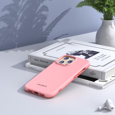 Etui do iPhone 13 Pro MFM Anti-drop case różowy CHOETECH