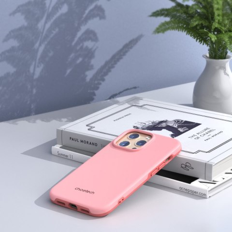 Etui do iPhone 13 Pro MFM Anti-drop case różowy CHOETECH