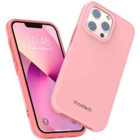 Etui do iPhone 13 Pro MFM Anti-drop case różowy CHOETECH