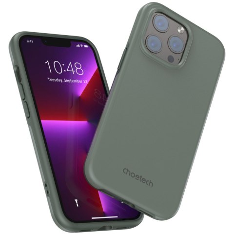 Etui do iPhone 13 Pro MFM Anti-drop case zielony CHOETECH