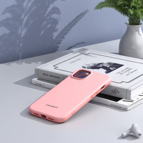 Etui do iPhone 13 mini MFM Anti-drop case różowy CHOETECH