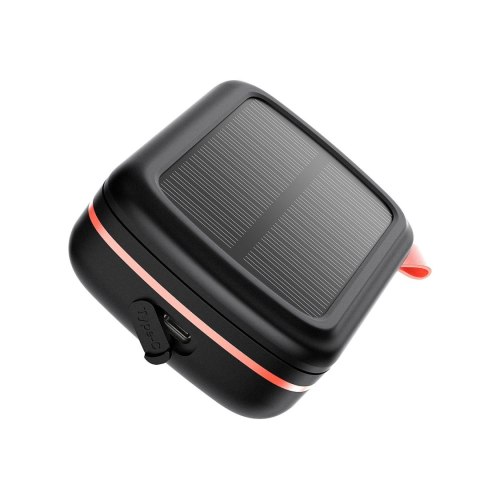 Słuchawki bezprzewodowe TWS wodoodporne z ładowarką solarną i powerbankiem 2500mAh czarny CHOETECH