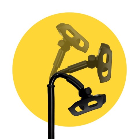 Stojak na tablet i telefon na biurko czarny WOZINSKY