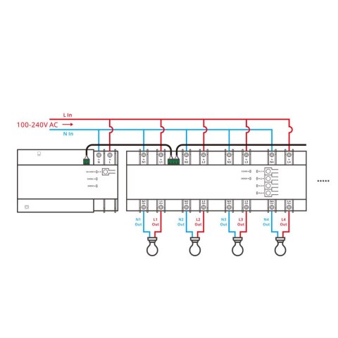 Inteligentny przełącznik miernik mocy WiFi Ethernet SPM-Main SONOFF