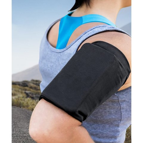 Opaska na ramię do biegania ćwiczeń fitness armband XL granatowa HURTEL