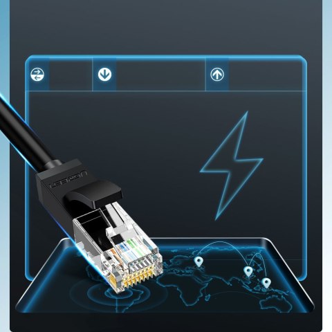 Patchcord kabel przewód sieciowy Ethernet RJ45 Cat 6 UTP 1000Mbps 2m UGREEN