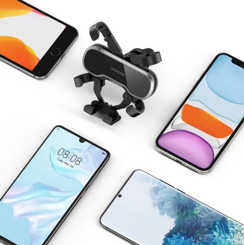 Samochodowy uchwyt grawitacyjny na telefon czarny UGREEN