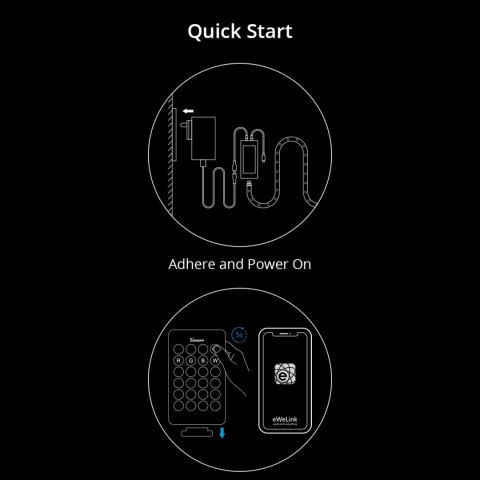 Taśma LED inteligentna wodoodporna RGB pilot zasilacz WiFi 5m SONOFF