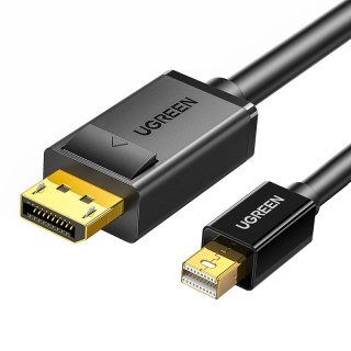 Kabel przewód Mini DisplayPort - DisplayPort 2K 4K 1.5m czarny UGREEN