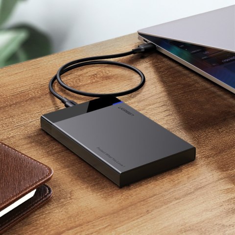 Obudowa kieszeń na dysk SATA 2.5'' 6TB USB-C 3.0 czarny UGREEN