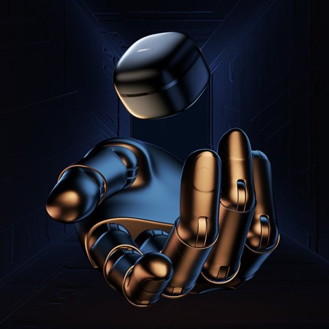 Słuchawki bezprzewodowe douszne TWS IP54 czarne JOYROOM