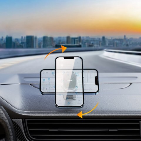 Uchwyt magnetyczny do telefonu na deskę rozdzielczą szary JOYROOM