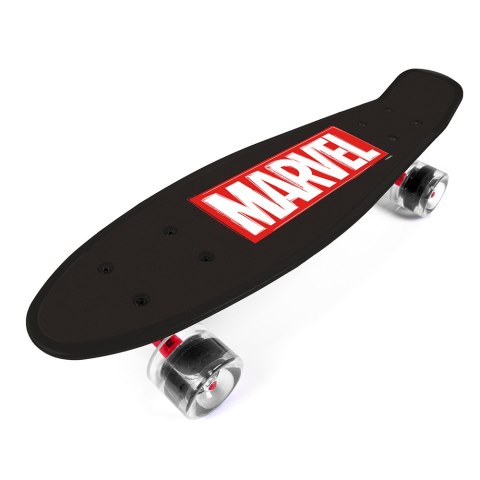 DESKOROLKA FISZKA MARVEL BLACK RED