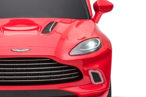 Aston Martin DBX Autko na akumulator dla dzieci Czerwony