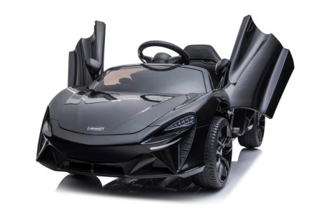 McLaren Artura na akumulator dla dzieci Czarny + Napęd 4x4 + Pilot + Wolny Start + EVA + Audio LED