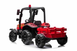 Traktor BLAST Z Przyczepką Czerwony