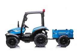 Traktor BLAST Z Przyczepką Niebieski
